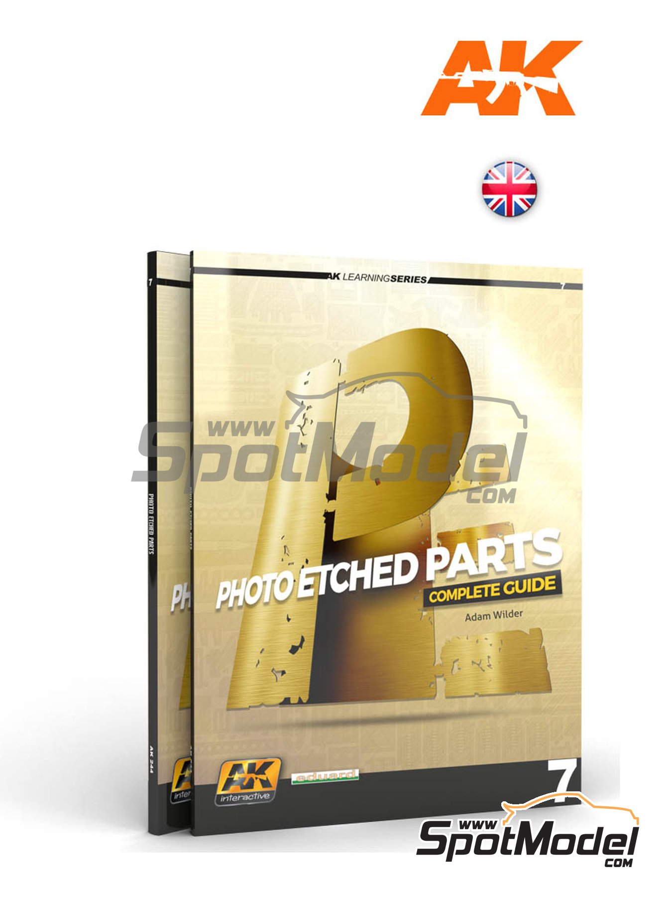 AK Interactive AK244: Book Photoetched parts AK Learning series